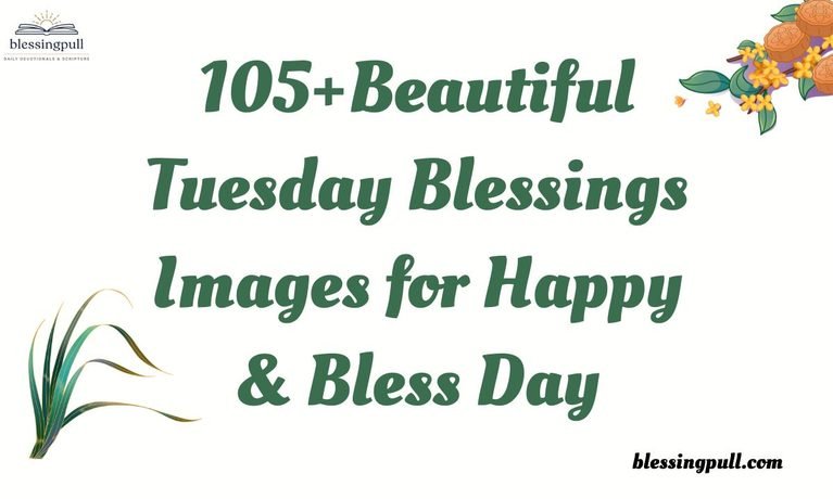 105+Beautiful Tuesday Blessings Images for Happy & Bless Day