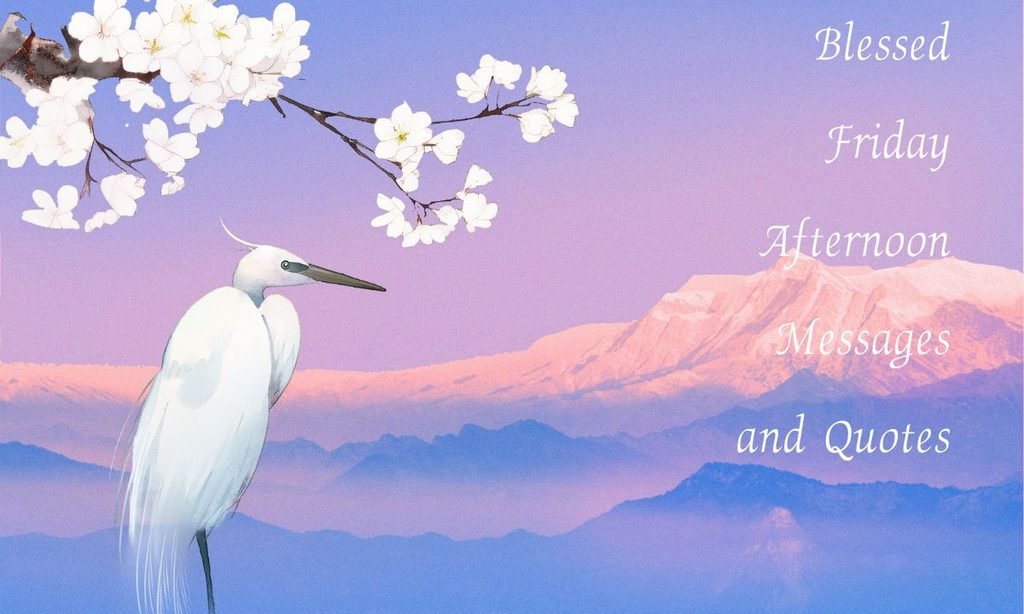 Blessed Friday Afternoon Messages and Quotes
