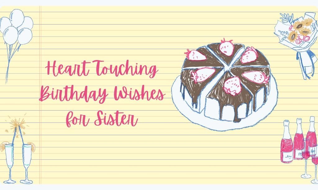 Heart Touching Birthday Wishes for Sister